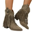 thumbnail image 7 of Army Green Women Boots With Military Style Comfortable For Utilitarian Look, 7 of 7
