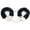 Black, variant on Stainless Steel Pink Fluffy Handcuffs for Ankles and Wrist with Chain,Set Fuzzy Sweater Hand Cuff Set for Adults,RED