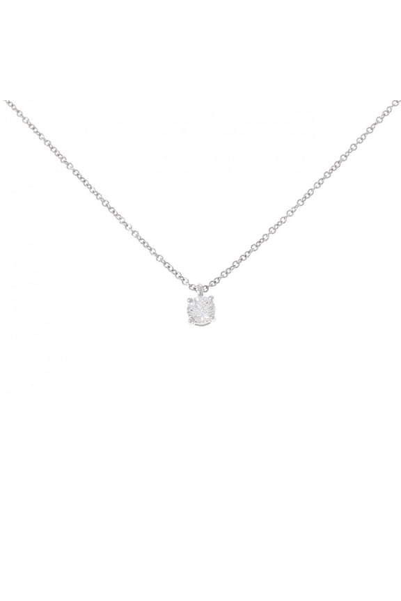Pre-Owned Tiffany Solitaire Necklace