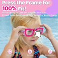 thumbnail image 3 of Gafas de Natación Vvinca para Niños 3 a 10 Años Antivaho con Protección UV, 3 of 9