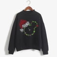 thumbnail image 2 of Sudaderas con capucha navideñas de cuello alto, sudadera de dibujos animados Kawaii de Minnie, Sudadera con capucha de Mickey Mouse de Disney, ropa para niña, sudaderas superiores, 2 of 5