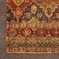 thumbnail image 2 of Nourison 8 Runner Blue/Red Jewel Area Rug JEL03, 2 of 4