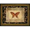 thumbnail image 2 of Hayes, Alan 18x15 White Modern Wood Framed Museum Art Print Titled - Winged Ornament I, 2 of 4
