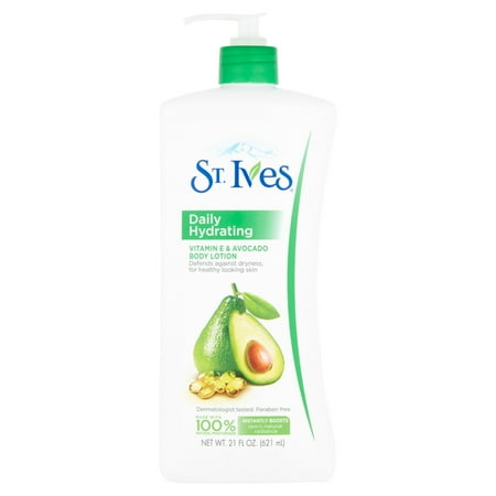 St. Ives Daily Hydrating Vitamin E and Avocado Body Lotion 21 oz