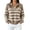 Khaki-#001, variant on Dweltoz Womens Pullover Top Quarter Zip Striped Sweater Oversized Collared Long Sleeve Knit Cozy Fall Winter Casual Outfits 2026,Yellow L