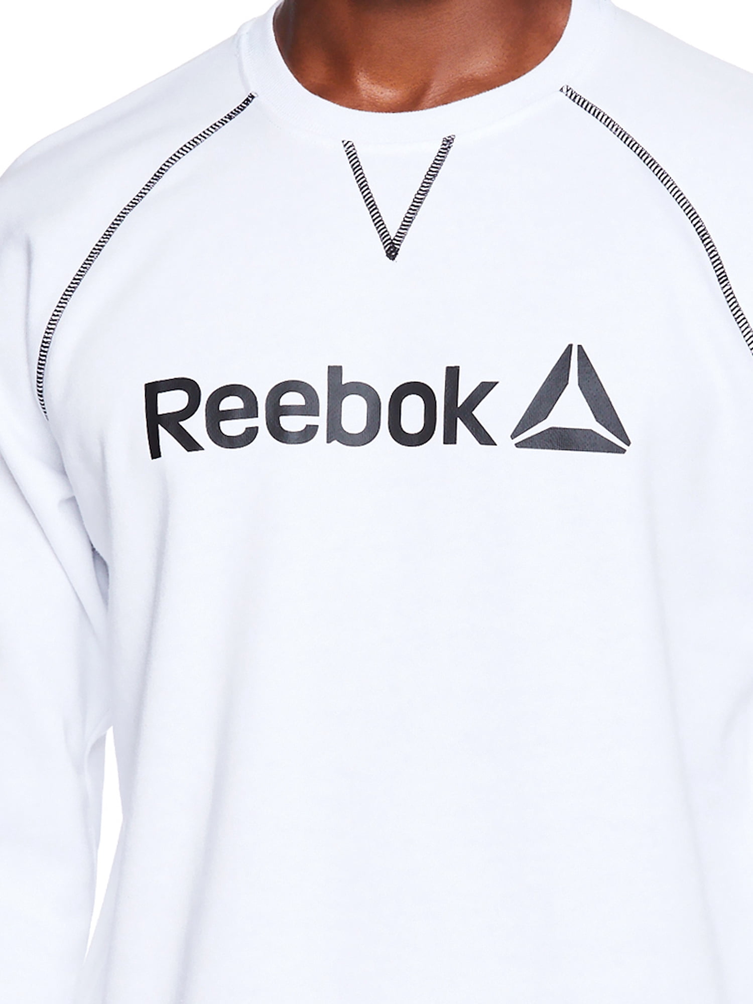 Reebok Mens Crew Long Sleeve Sweatshirt
