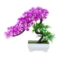 thumbnail image 1 of Cheers Artificial Flower Plant Tree Potted Bonsai Office Garden Party Desktop Ornament, 1 of 7