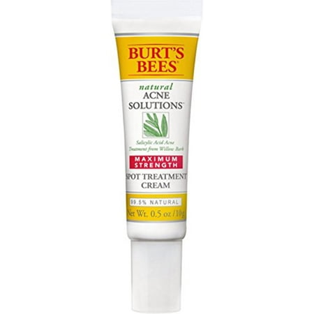 3 Pack - Burt's Bees Natural Acne Solutions Spot Treatment Cream .50oz