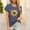 Dark Blue, variant on POROPL Sunflower Shirts for Women Cotton Womens Tee Shirts Short Sleeve Tee Tops
