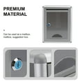 Wallmounted Suggestion Box Lockable Mailbox Donation Bins Letter Box