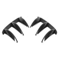 thumbnail image 3 of Rear Bumper Canard, Rear Bumper Lip Splitter Canards Vents Rear Bumper Splitter Replacement For M  W176 A200 A250 A260 A45, 3 of 8