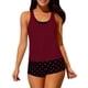 thumbnail image 2 of Trajes de baño para mujer, moda de primavera para mujer, conjunto de bikini de color liso, trajes de baño para mujer, trajes de baño para mujer, traje de baño para mujer, trajes de baño de moda de pla, 2 of 9