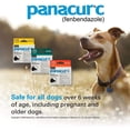 thumbnail image 2 of "Panacur C Canine Dewormer Dogs 4 Gram Each Packet Treats 40 lbs (3 Packets) (Thrее Расk, Red)", 2 of 5