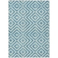 thumbnail image 2 of Addison Rugs Chantille Indoor/Outdoor Transitional Geometric Teal Washable Rectangle Rug, 10' x 14', 2 of 6