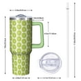 thumbnail image 3 of 40 oz Kiwi Tumbler with Handle Flip Straw Lid Stainless Steel Kiwi Tumblers with Lids Straws Vacuum Insulated Leak Proof Gifts, 3 of 5