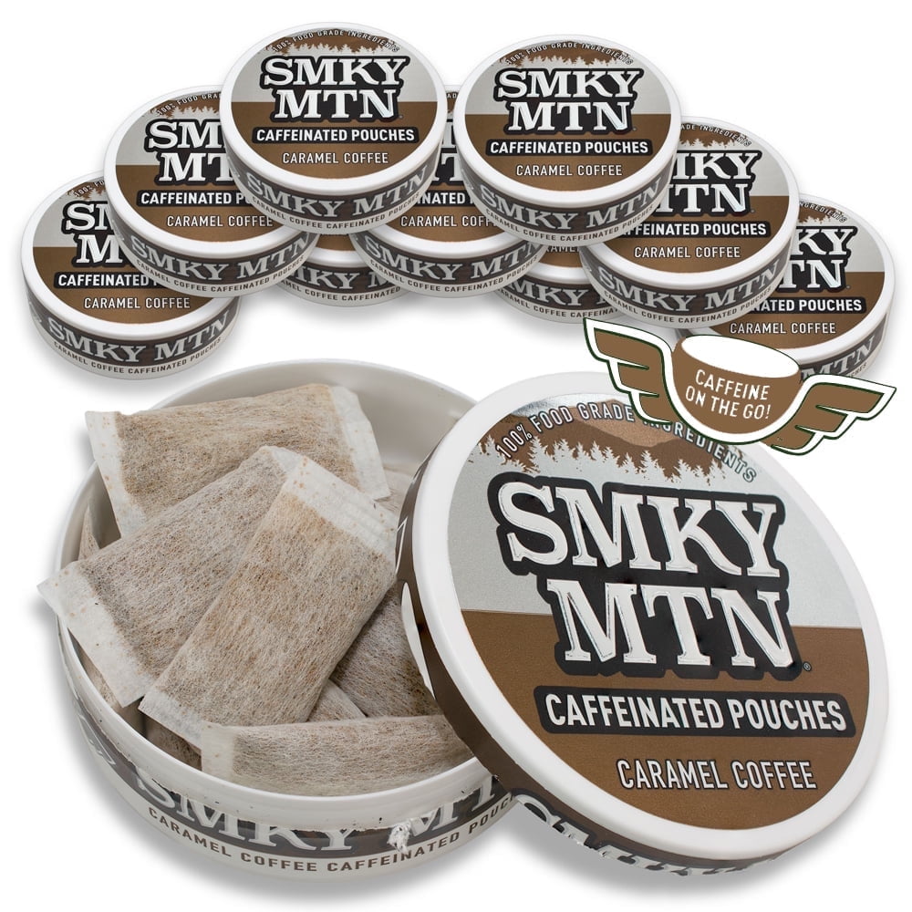 Smokey Mountain Herbal Long Cut – Classic – 10 Can Box - Tobacco Free and Nicotine  Free Snuff