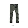 thumbnail image 2 of Greeniant Pantalones térmicos de invierno para deportes al aire libre, escalada, senderismo, pesca, Camping, viajes, ciclismo, moto, nieve, esquí, Escalada Mujer Verde Greeniant OD028987-11, 2 of 6