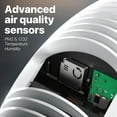thumbnail image 4 of IQAir Atem X Air Purifier for Large Room in Home, Kitchen, Living Room, Office up to 1650 sq. ft., HyperHEPA Filters Viruses, Bacteria, Allergies, Asthma, Mold, Pets, Dust, Odor; Made in Germany, 4 of 9