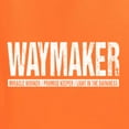 thumbnail image 5 of Wild Bobby Waymaker Inspirational/Christian Men Graphic Tank Top, Orange, Medium, 5 of 5