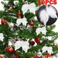 thumbnail image 5 of 10pcs Angel Feather Wing Christmas Tree Home Party Decor Hanging Ornament Wedding Prop, 5 of 6
