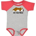 thumbnail image 3 of Inktastic Napping Dis Tew Much St. Bernard Boys or Girls Baby Bodysuit, 3 of 5