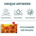 thumbnail image 5 of Fall Magnetic Overside Mailbox Covers 25 X 21 Inch Autumn Harvest Sunflower Mailbox Wraps Cover Farmhouse Seasonal Letterbox Covers Mailbox Decorations for Home Garden Yard Outdoor Outside, 5 of 6
