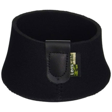 Hoodie, Small Front Neoprene Lens Cap Fits Hoods from 3.25" to 3.75", Black