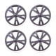 thumbnail image 1 of 4 ruedas para carrito de , rueda individual de EVA con rodamiento, accesorios de repuesto para ruedas giratorias de alta resistencia, polea de, 1 of 8
