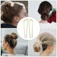 thumbnail image 4 of FELTECHELECTR 2 horquillas francesas para el pelo, horquillas para moño en forma de U, horquillas para moño para mujer, 4 of 7