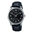 thumbnail image 1 of Reloj Casio Mtp-v001l-1b Hombre Correa Negro Bisel Plateado, 1 of 8