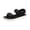 Black, variant on Womens Orthopedic Sandals Walking Comfortable Lightweight Non Slip Slip On Outsole for Outdoor Soft Adjustable Straps All-Day Comfort in Summer Beige 5.5 Wide
