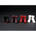 thumbnail image 4 of 1/6 de botines de femeninos que "juguetes calientes cuerpo ón de Negro yotijar Zapatos de figura de acción, 4 of 10