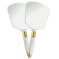 thumbnail image 1 of Handheld Mirror with Handle, for Vanity Makeup Home Salon Travel Use, 1 of 5