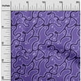 thumbnail image 2 of oneOone Polyester Lycra Purple Fabric Abstracts Sewing Fabric By The Yard Printed Diy Clothing Sewing Supplies 56 Inch Wide, 2 of 4