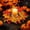 E, variant on Mrzvby Fall Decoration and Home Decor,Themed Maple Leaf Candle Wreath Halloween Candle Wreath European-Style Dining Table Candle Decoration
