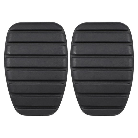 Diekin 2pcs Rubber Brake Pedal Pads Clutch Pedal Covers Auto Parts Easy Installation and Long-Lasting Pedal Pads for Safety Comfort