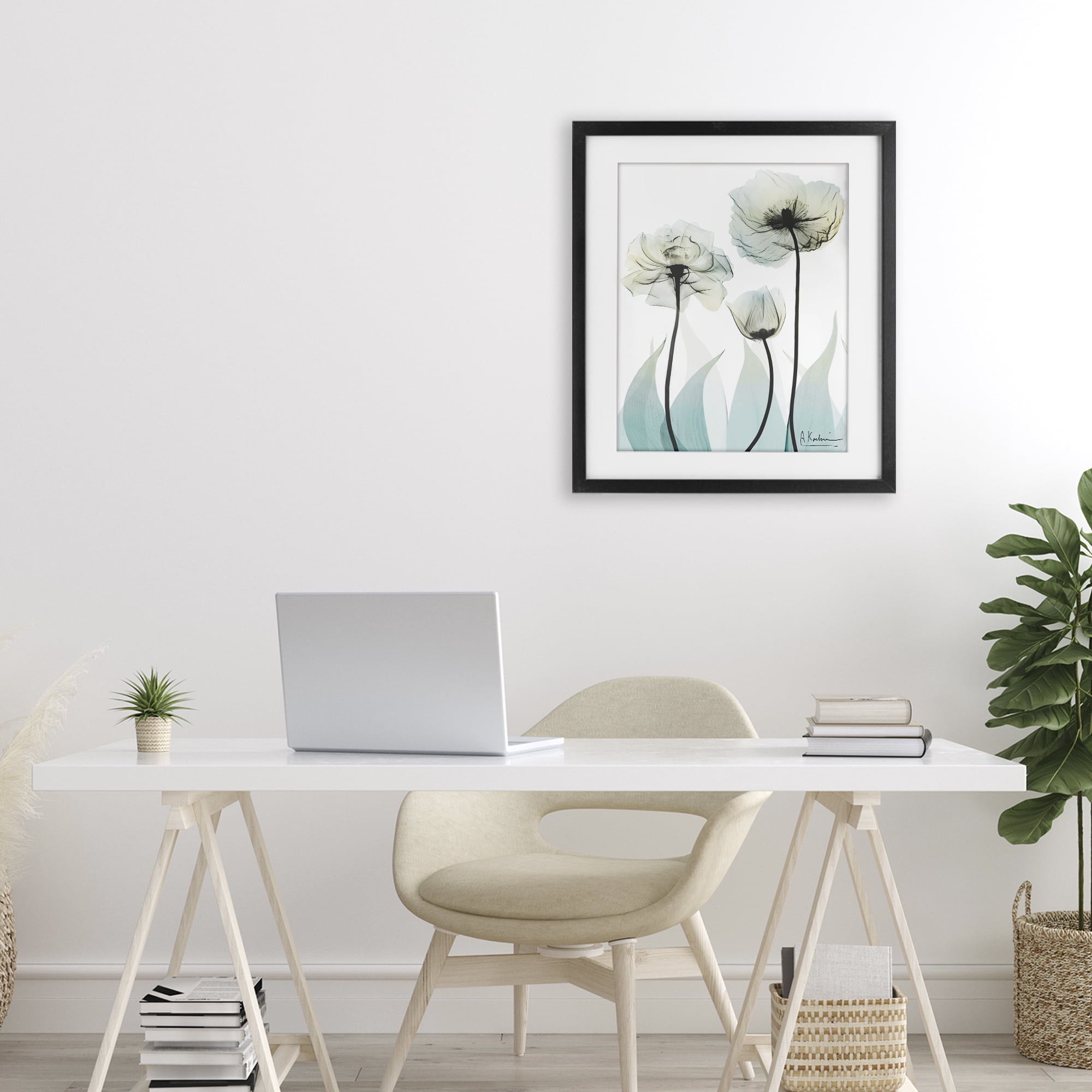 Stupell Industries Luxury Of Creation Black Framed Print Under Glass, design by Albert Koetsier
