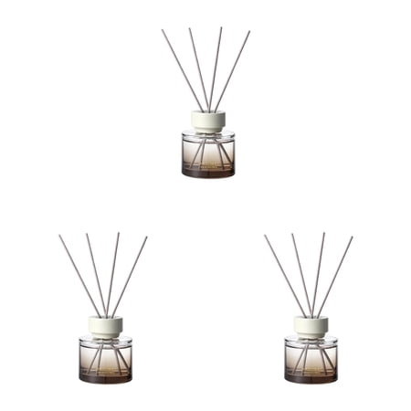 Colorful Reed Diffuser Set Reed Diffusers for Home Bathroom Diffuser Oil Diffuser Sticks Bathroom Diffuser with Sticks Long Lasting Scent Aroma Diffuser Bottle Fragrance Oil Reed Diffuser 3Pcs