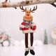 thumbnail image 2 of Decoración De Vacaciones De Navidad Muñeca De Pierna Larga Colcomx Multicolor Alces Muñeco De Peluche De Navidad, 2 of 8