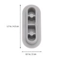 thumbnail image 2 of 4 Pcs Plastic Washers Bidet Bumper Kit Toilet Replacement Parts Bumper Spacers Replacement Furniture Bumpers, 2 of 3