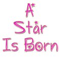 thumbnail image 2 of CafePress - A Girl Star Is Born Infant Bodysuit - Baby Light Bodysuit, Size Newborn - 24 Months, 2 of 4
