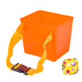 thumbnail image 3 of Juego de lanzar bolsas de arena para deportes, juguetes para interiores y exteriores, lanzar bolsas de arena a un balde Cubo Naranja, 3 of 9