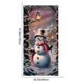 thumbnail image 3 of FeiFu 70.8x35.43&nbsp;in Christmas Door Cover Santa Door Decoration Curtain Doors Santa Design Christmas Vibes Suitable for Home Entryway Decor​, 3 of 5