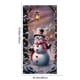 thumbnail image 3 of 180x90cmChristmas High-end Santa Claus Snowman Reindeer Polyester Material Decoration Door Curtain Hanging Decoration, 3 of 5