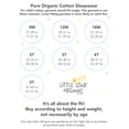 thumbnail image 4 of Little Star Organic Baby & Toddler Boy 4 Pc Long Sleeve Shirt & Pants Snug Fit Pajamas, Size 9 Months - 5T, 4 of 5