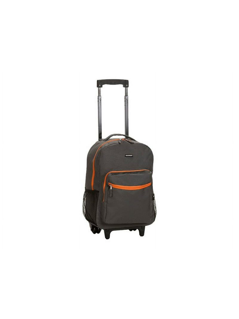 Rockland Roadster 17 Rolling Backpack - Double Wheels, Telescopic
