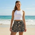 thumbnail image 5 of Xoenoiee Hunting Camo Leaves Print Pleated Tennis Skirts for Women with Pockets Golf Skort Built-in Shorts High Waisted Athletic Skorts, XL, 5 of 6