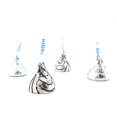 thumbnail image 4 of HERSHEY'S HUGS and KISSES Milk Chocolate Assortment, Silver Striped Foils (Pack of 2 Pound), 4 of 6