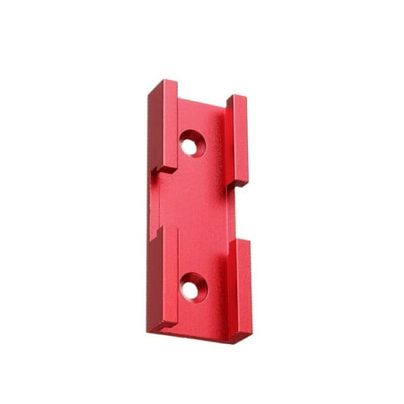 

Woodworking Universal Chute Cross Track Connector T-Track Intersection Aluminum