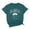 Dark Green, variant on Womens Graphic Fashion Tee Short Sleeve Crewneck Tops Summer Los Angeles Print T Shirts Casual Soft Breathable Daily Clothing